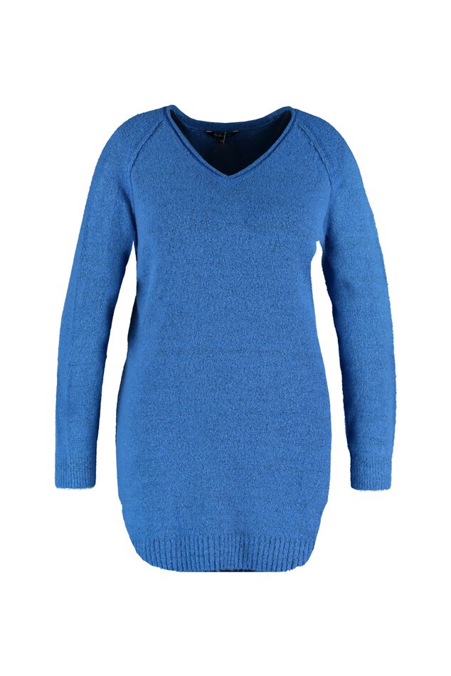 Robe pull avec col en V        image number 1