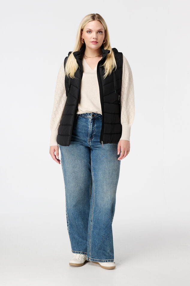 Gilet matelassé avec capuche image number 5