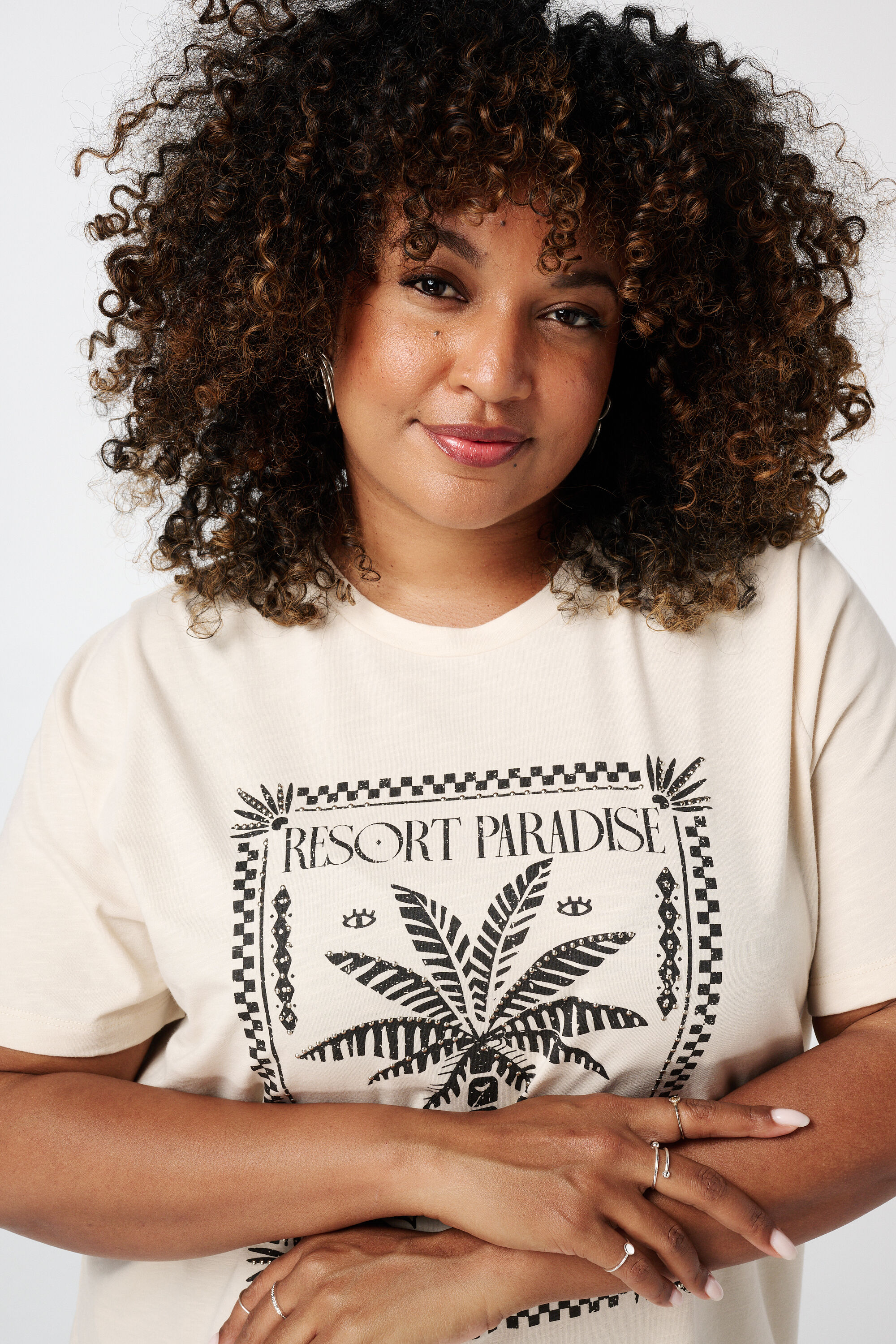 T-shirt &agrave; imprim&eacute; image number 4