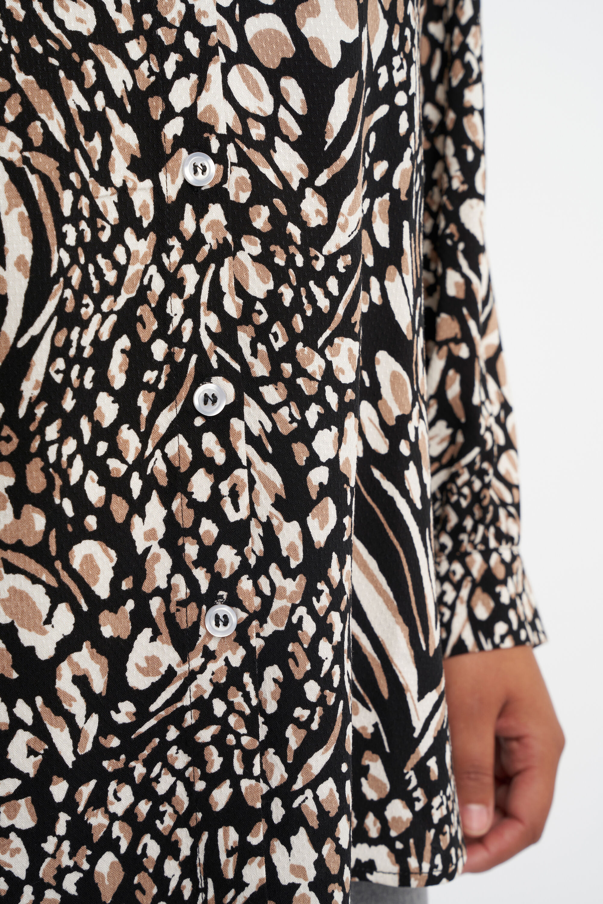 Chemisier &agrave; imprim&eacute; image number 6