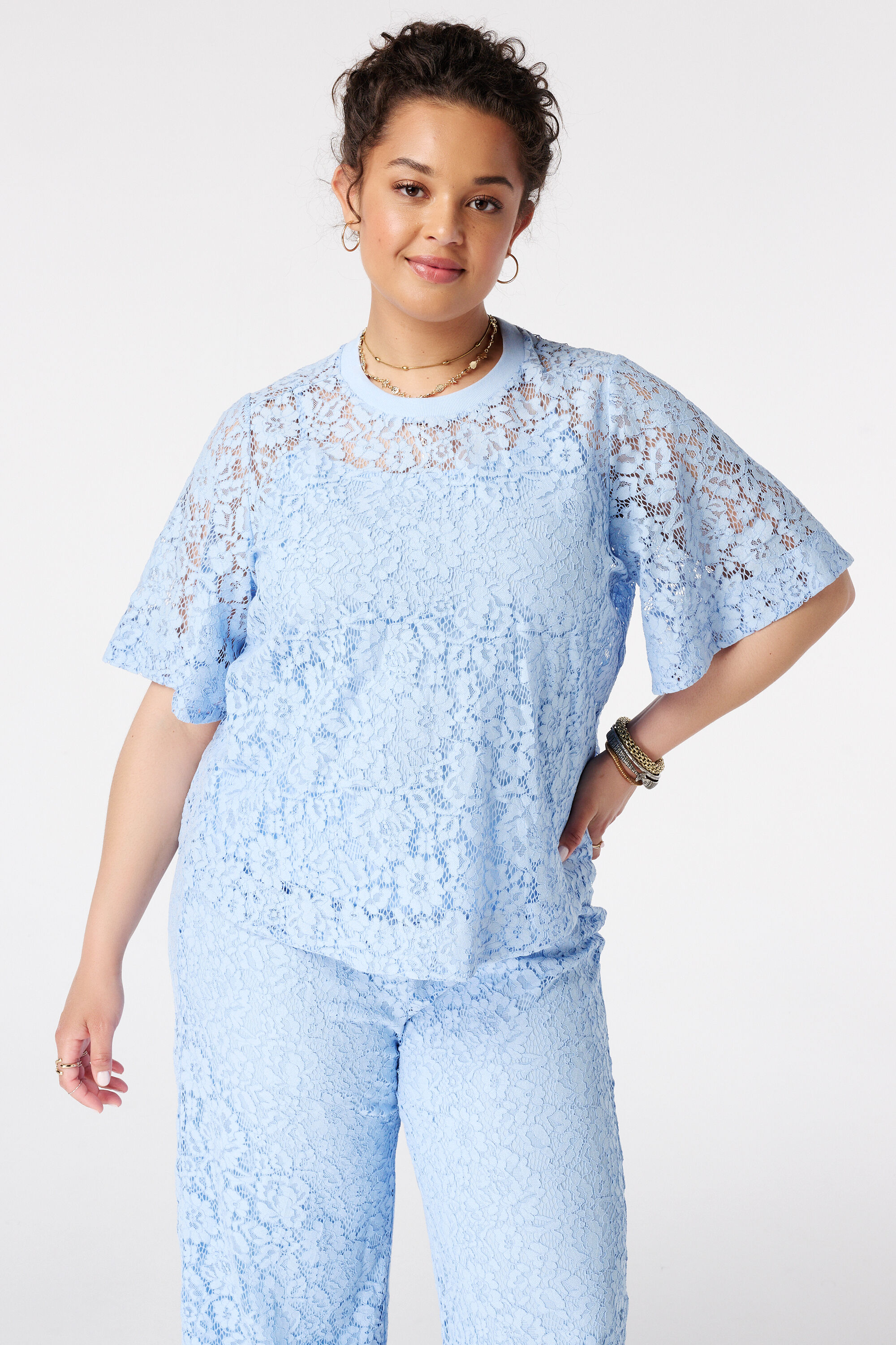 Blouse en dentelle
