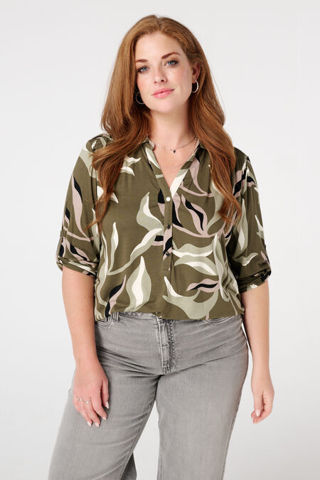 Top en jersey imprimé Top en jersey imprimé
