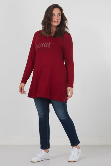 Tunique avec inscription