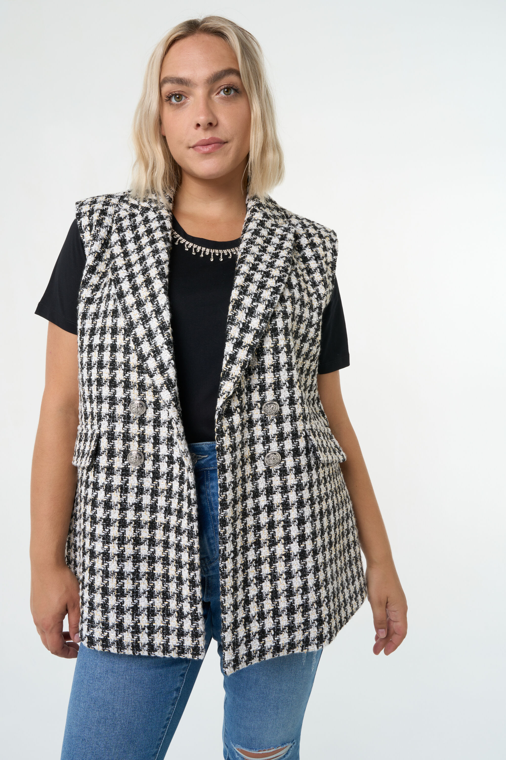 Gilet en tweed image number 7