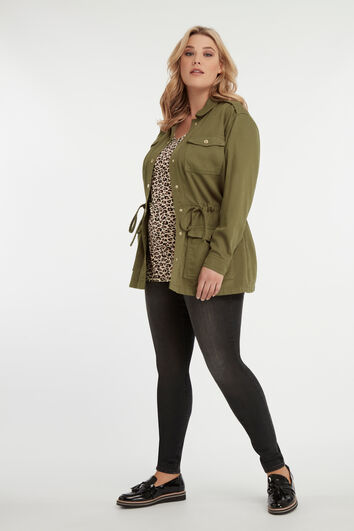 Veste d&eacute;contract&eacute;e