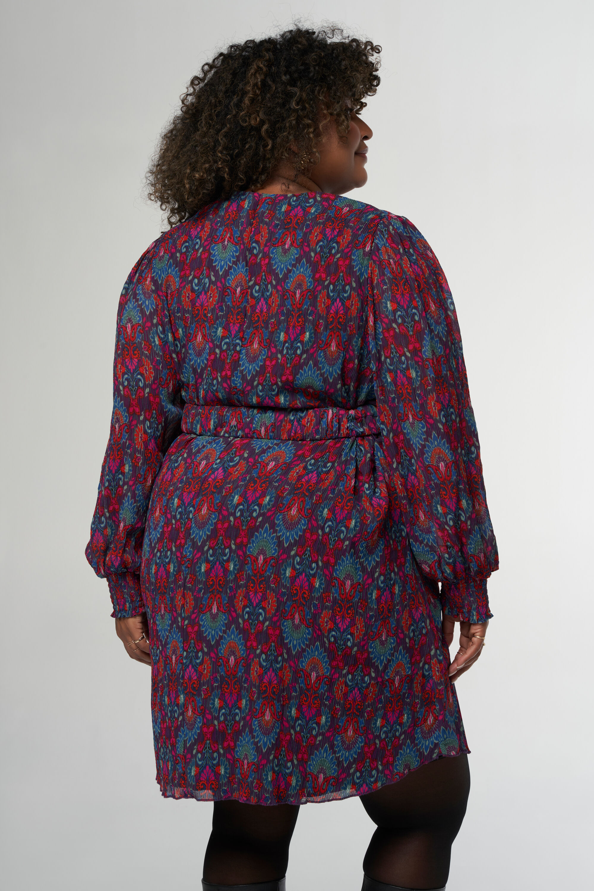 Robe imprimé cachemire sale