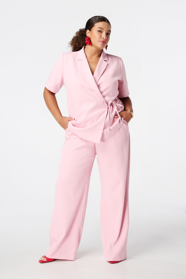 Blazer à revers manches courtes image number 5