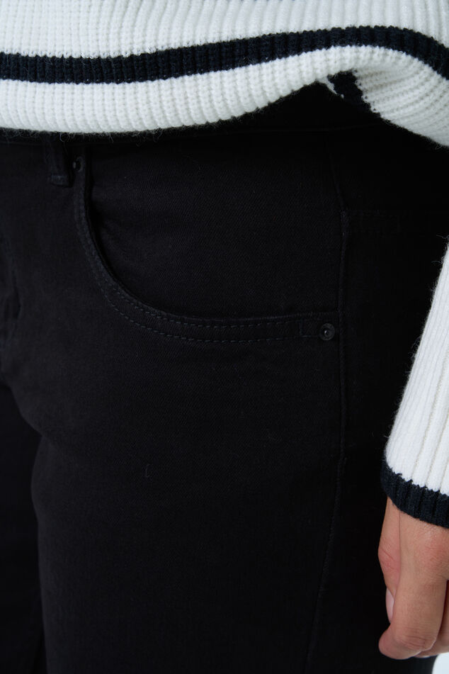 Jean à jambes amples ROSE image number 5