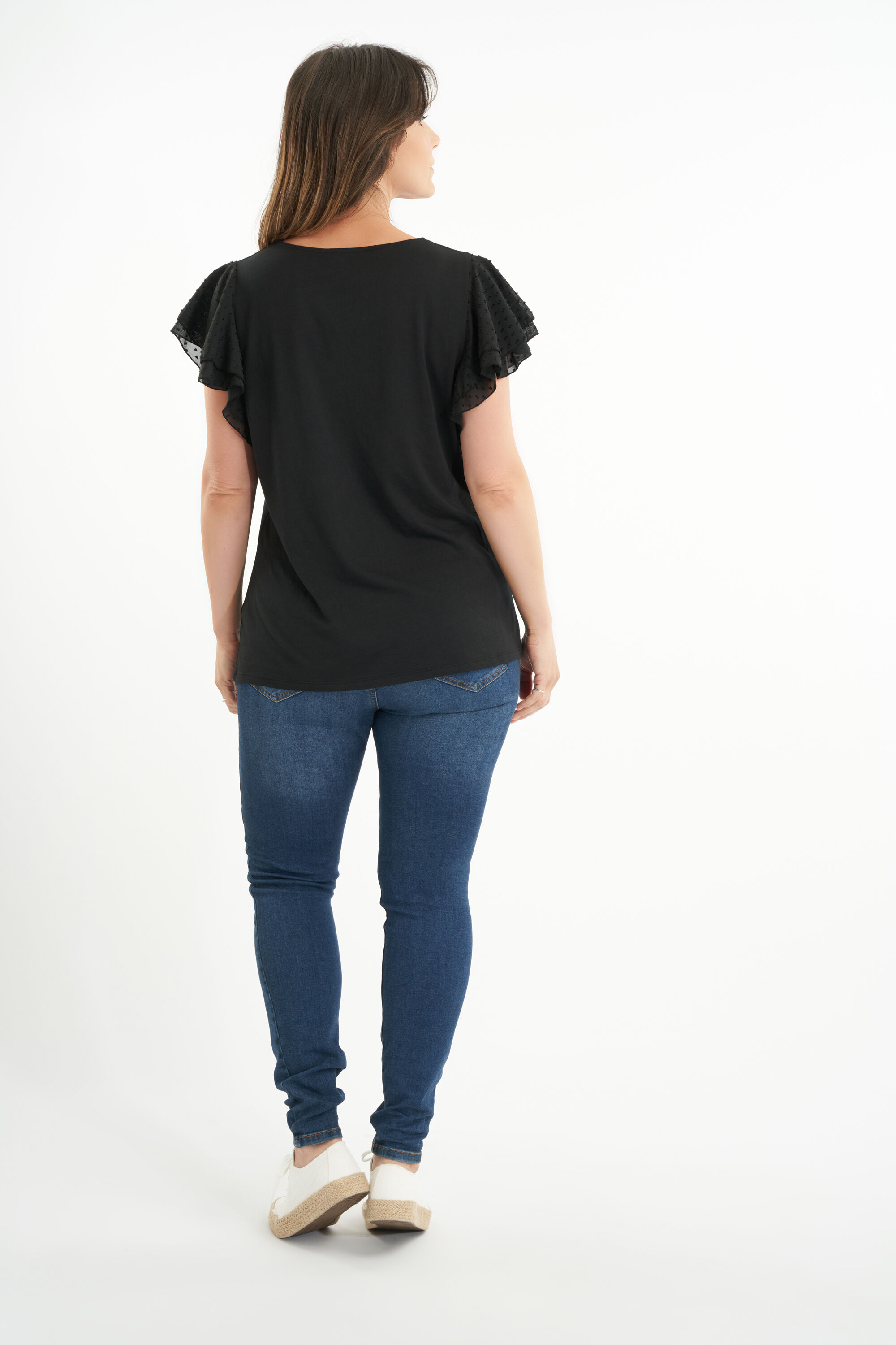 Haut avec manches &eacute;l&eacute;gantes  image number 4