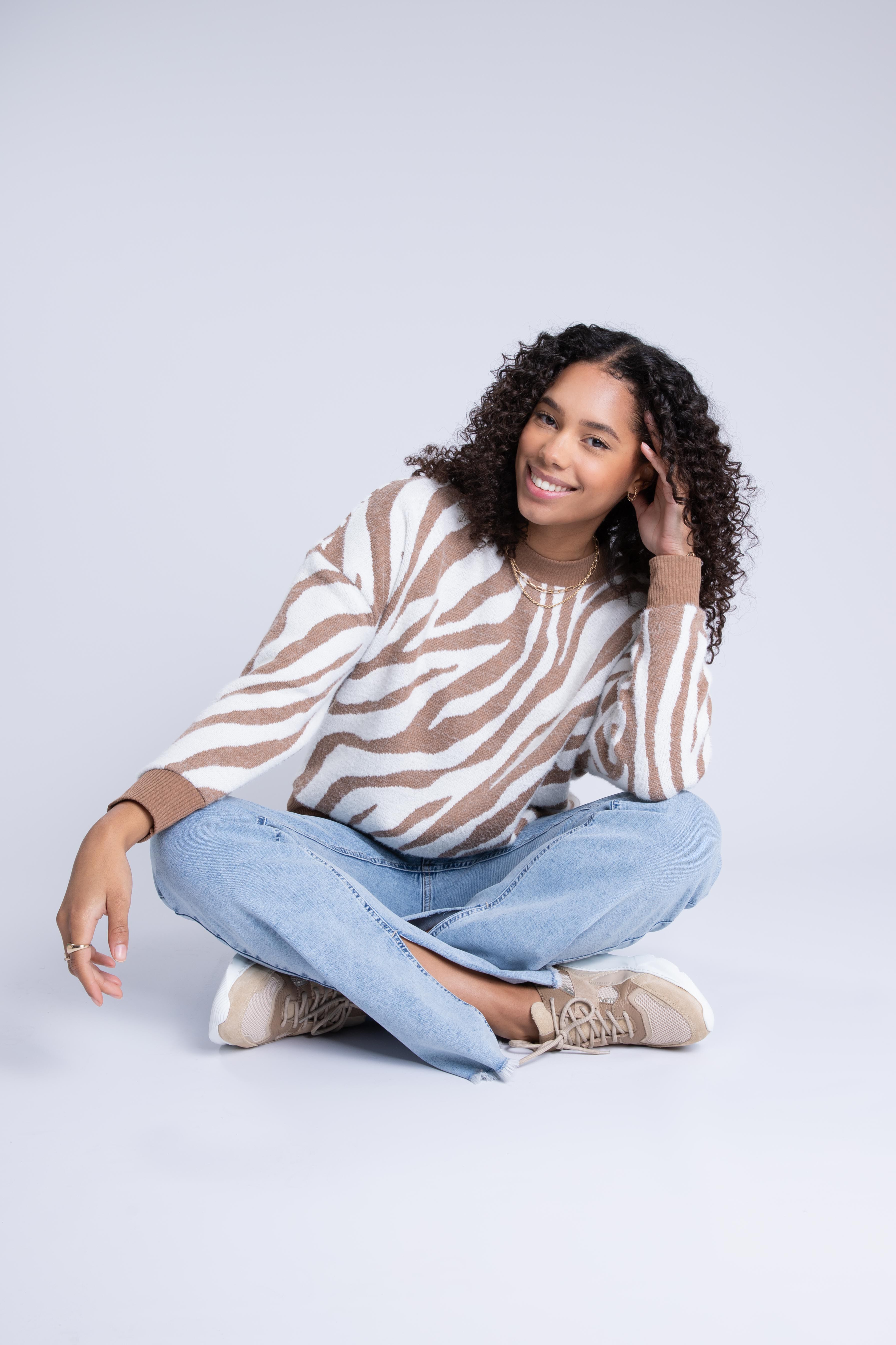 Jeans &agrave; fentes image number 6