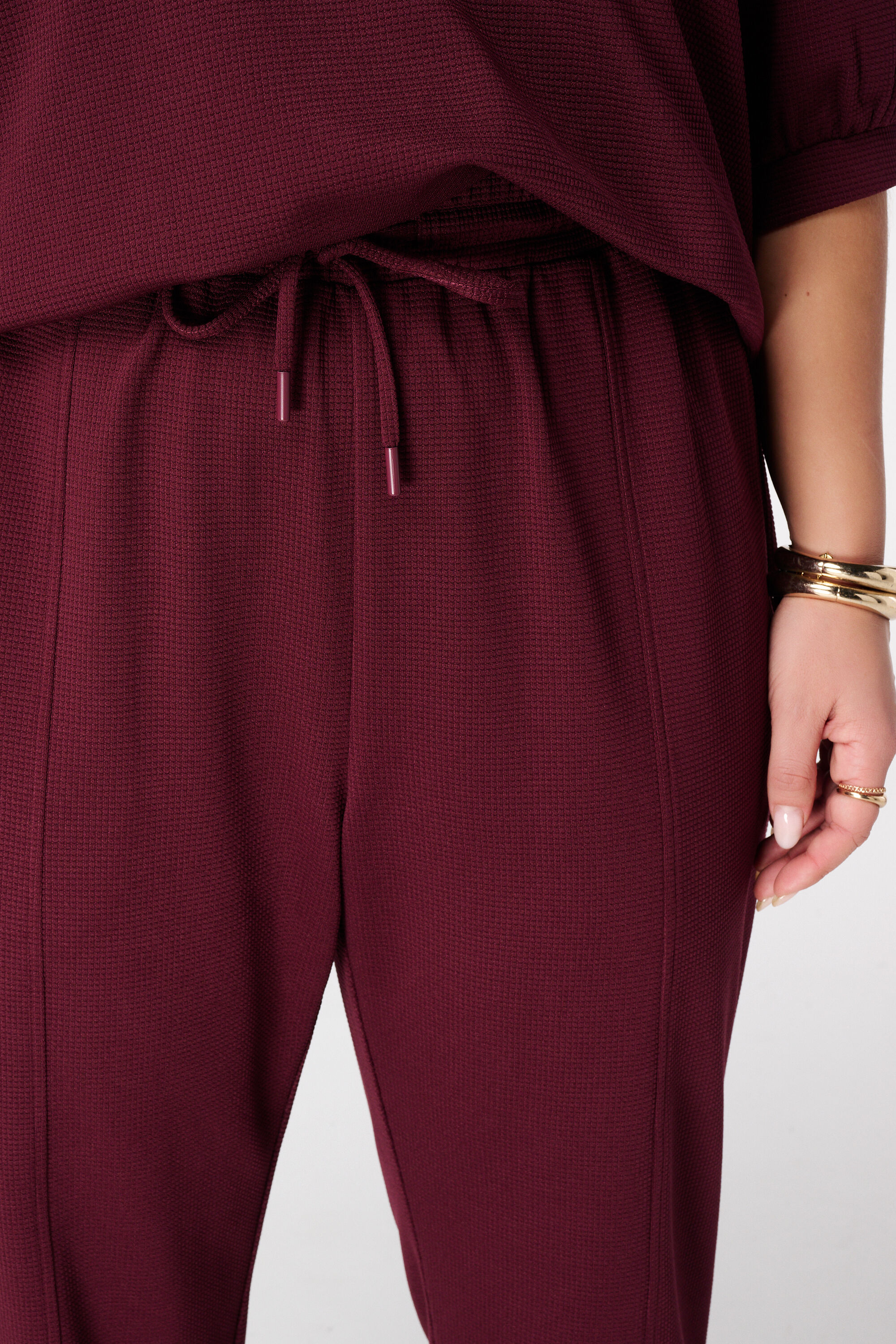 Pantalon avec cordon coulissant image number 4