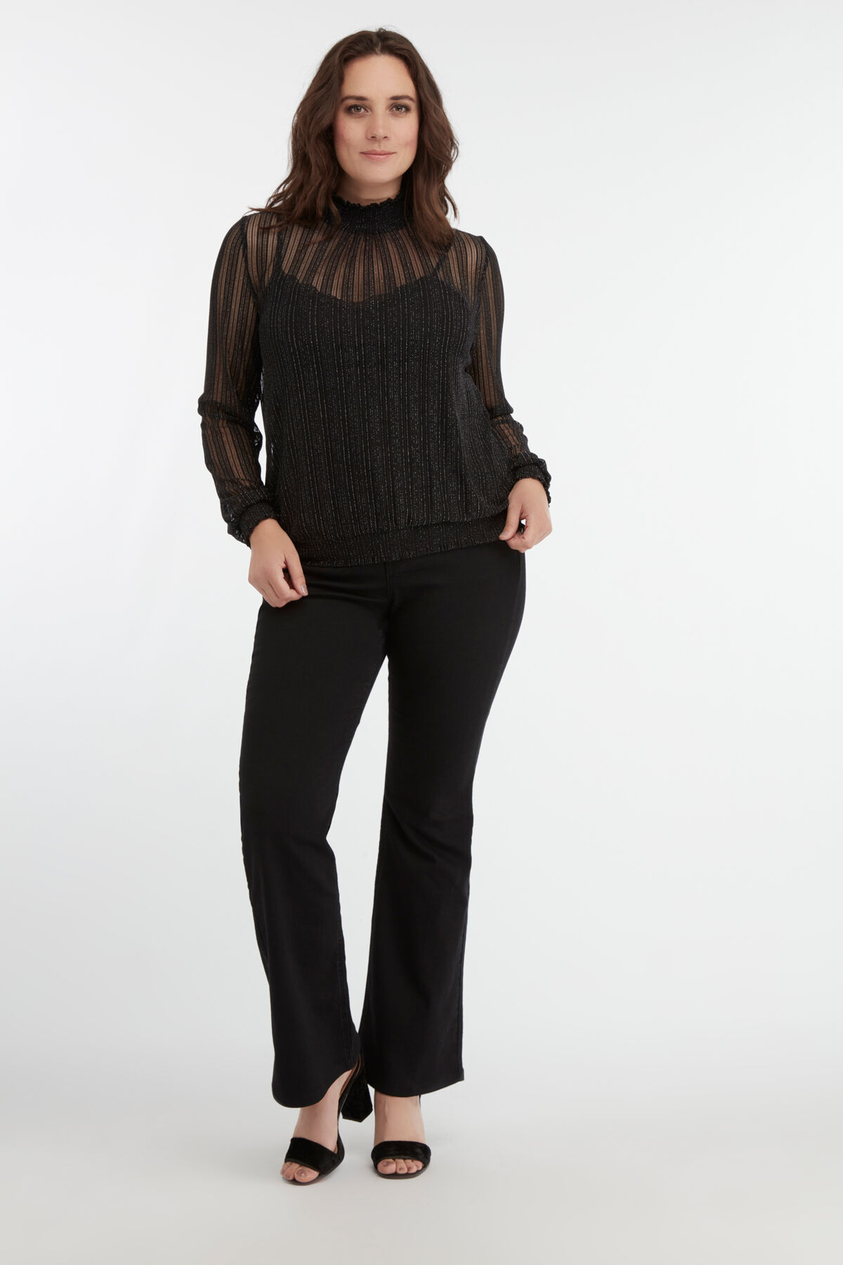 Haut &agrave; col montant image number 5