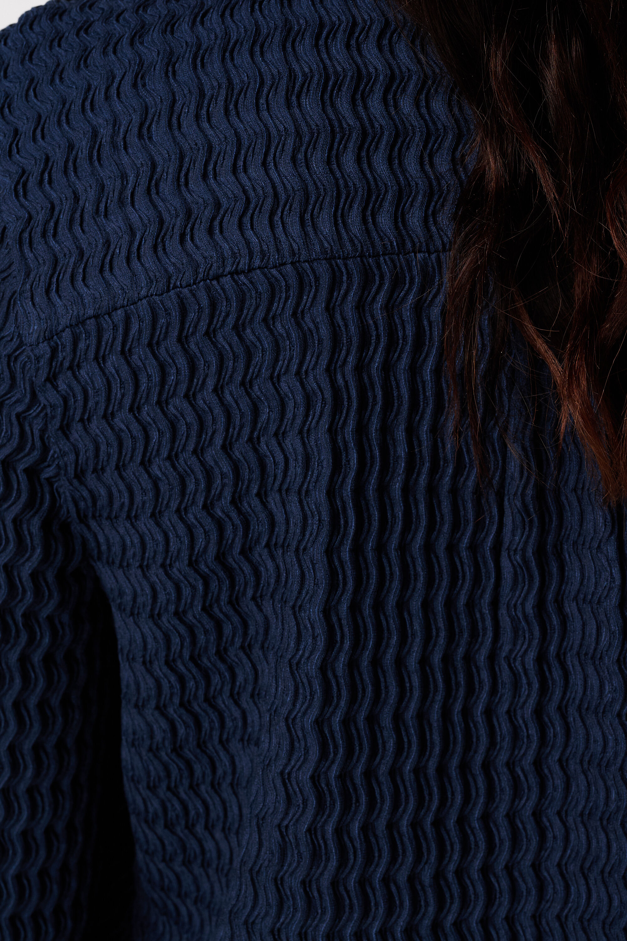 Haut en jersey &agrave; structure image number 6