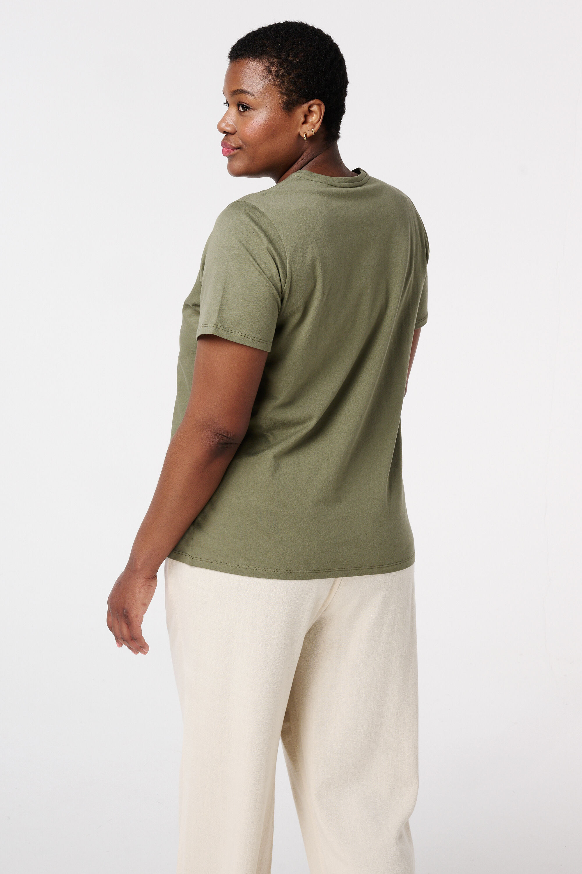 T-shirt avec fleurs image number 3