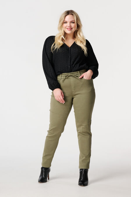 Pantalon jogger en denim Pantalon jogger en denim