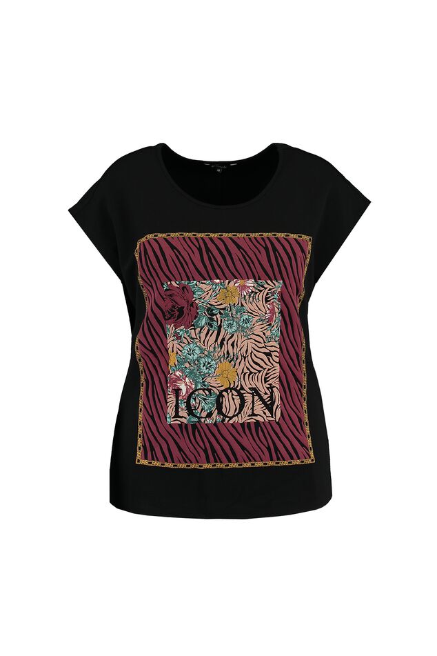 T-shirt à imprimé wax image number 1