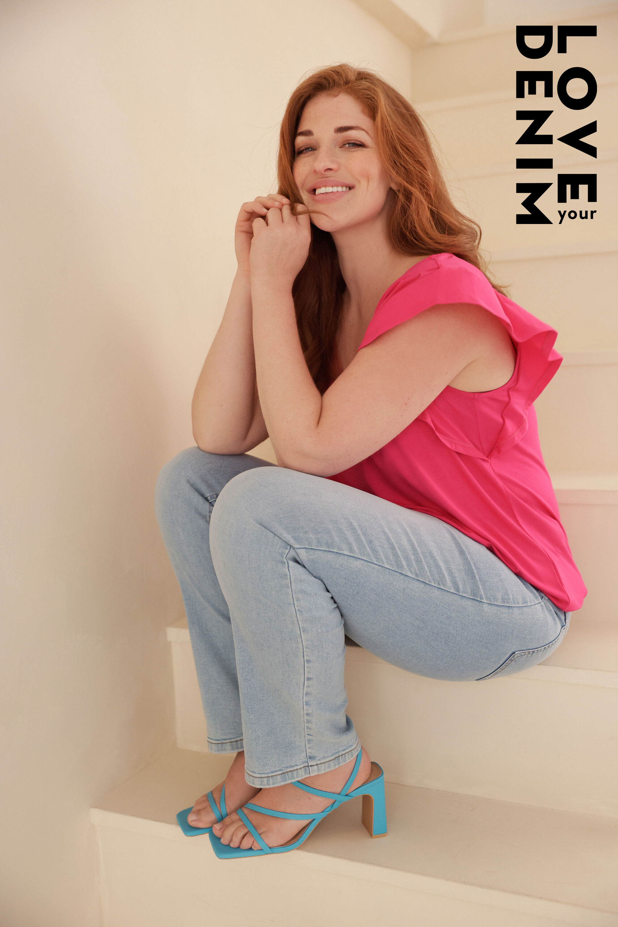 Jean &agrave; jambes droites LILY