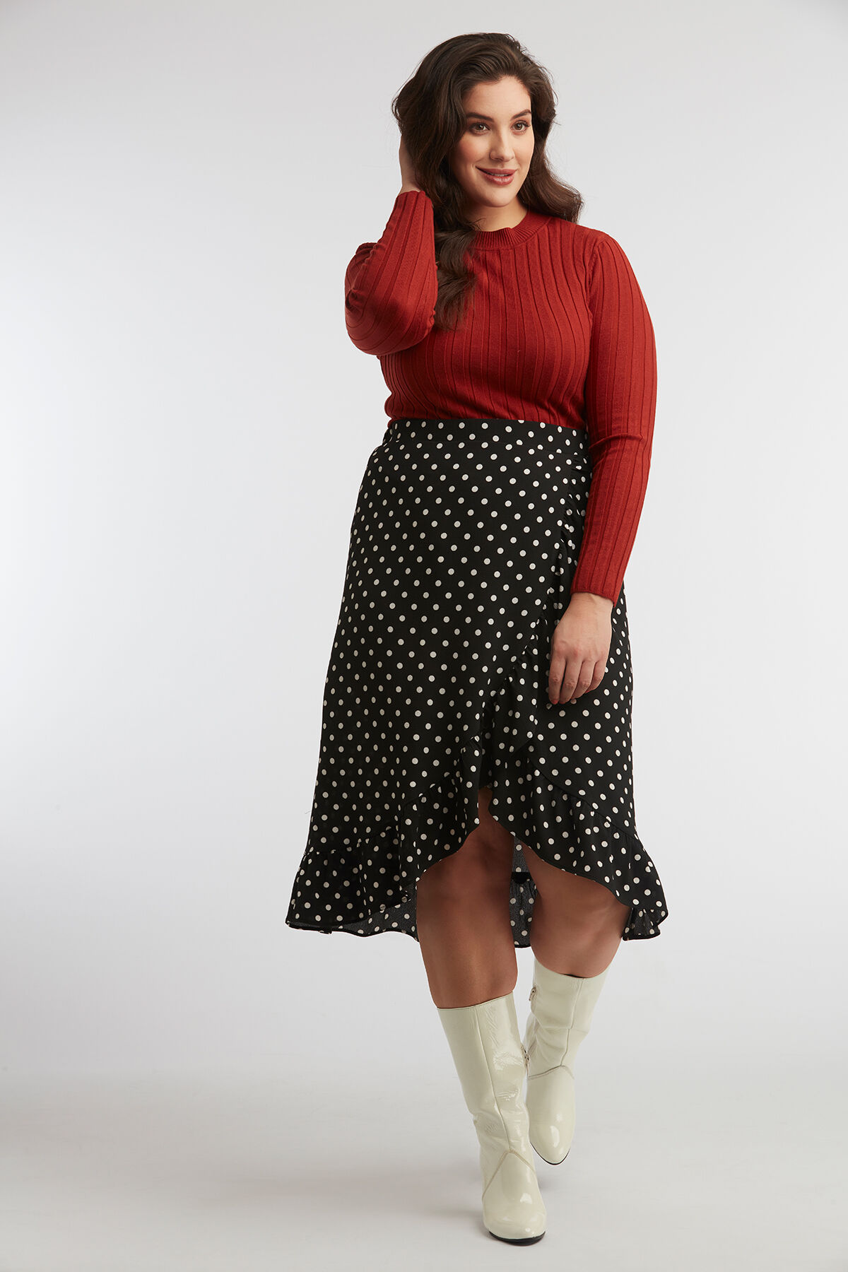 Pull-over c&ocirc;tel&eacute; image number 3