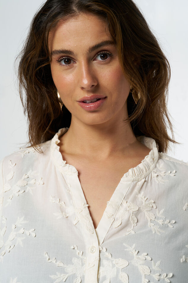 Chemisier avec broderie image number 4