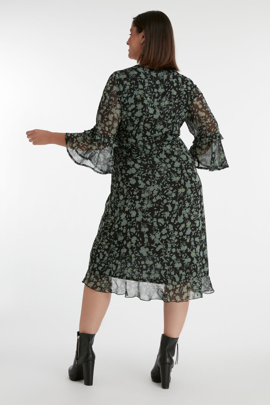 Robe &agrave; imprim&eacute; floral. image number 3