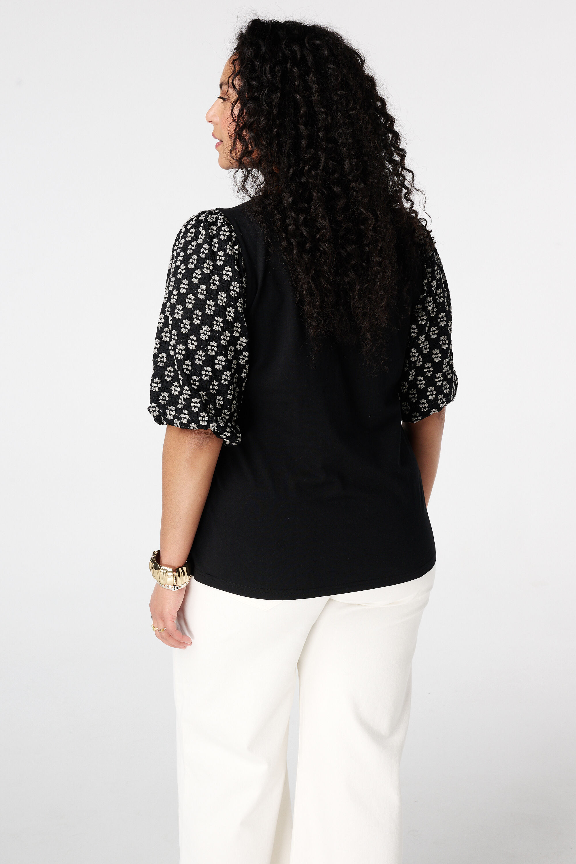 Top &agrave; manches bouffantes image number 3