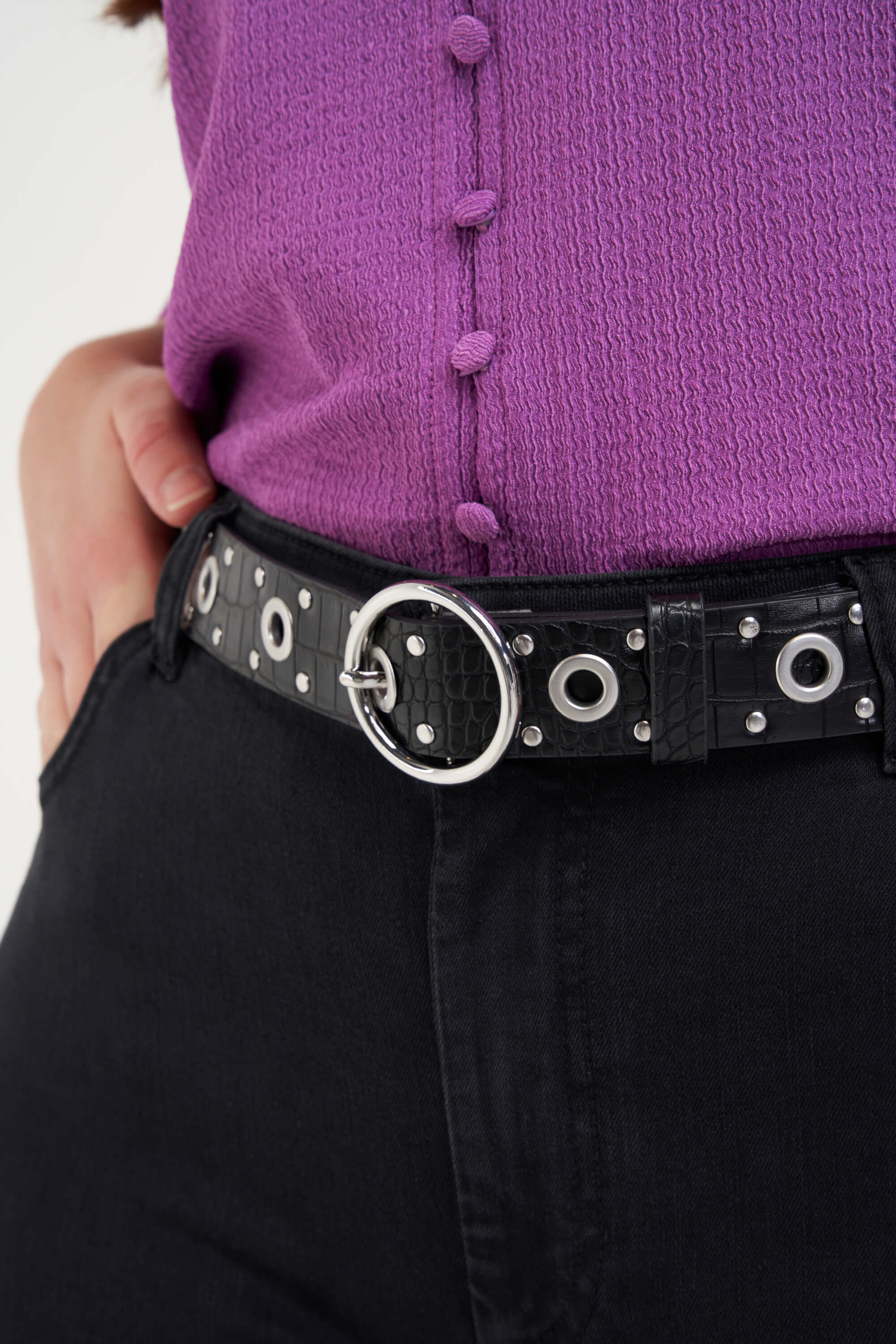 Ceinture avec clous image number 2