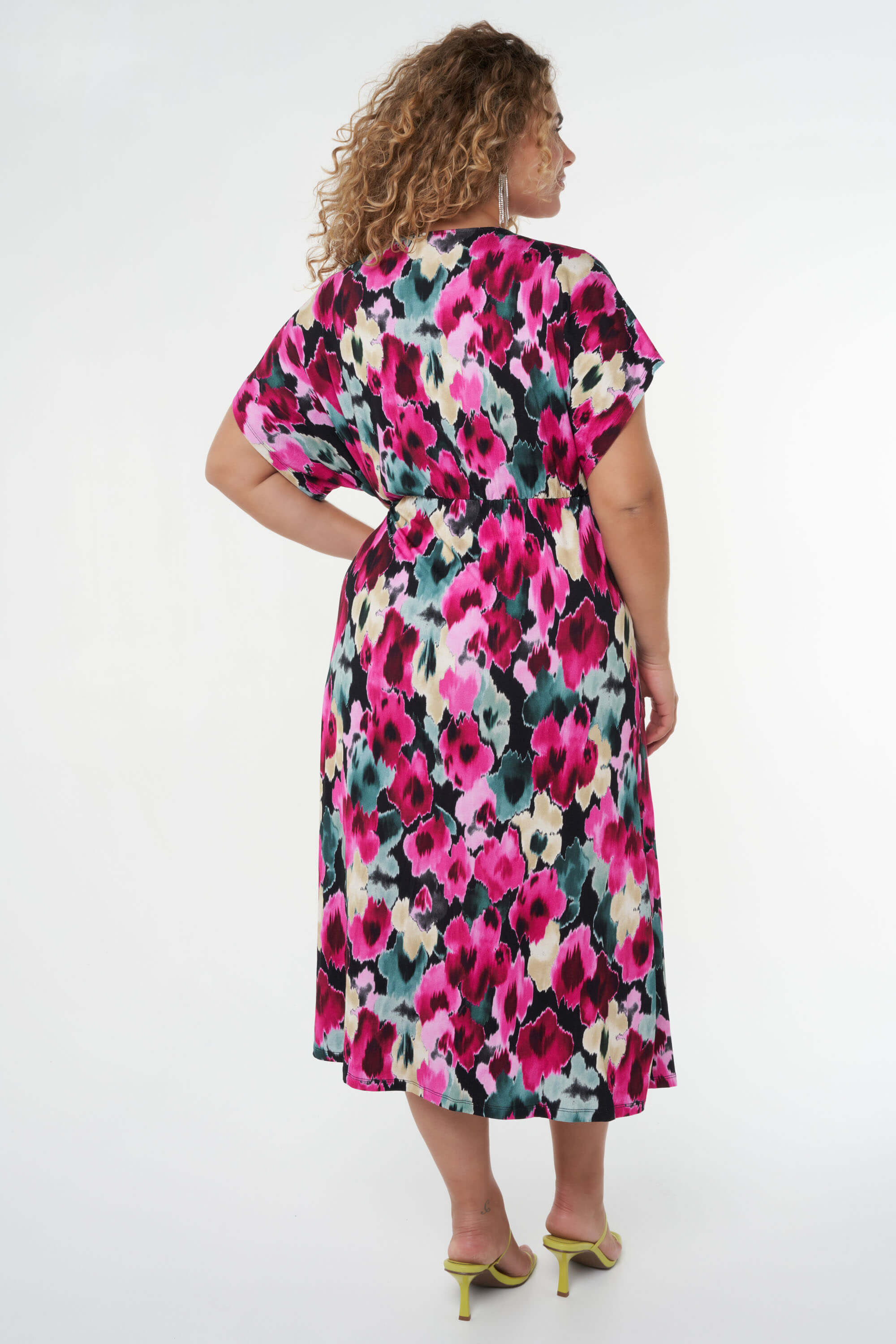 Robe avec imprimé floral outlet