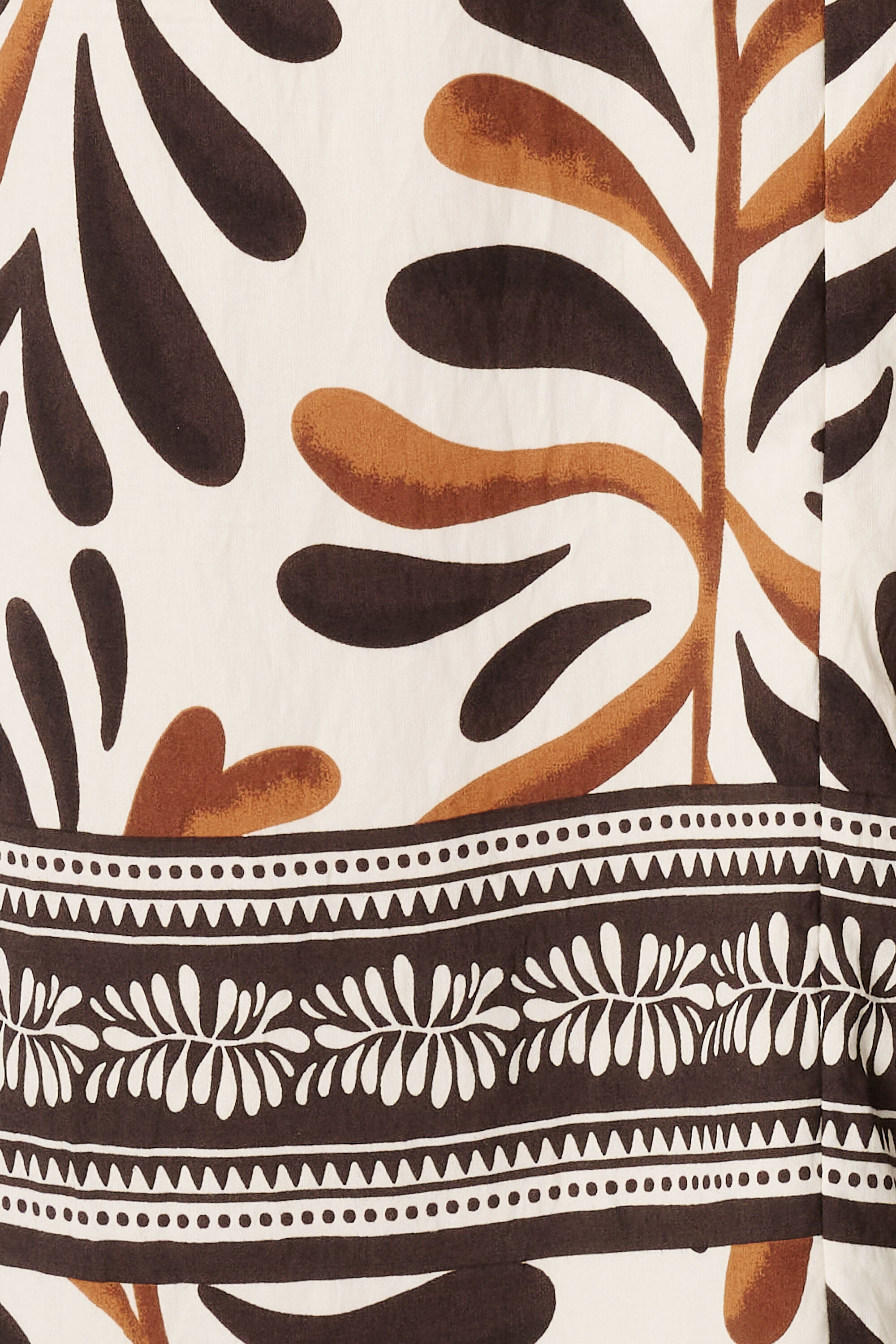 Pantalon &agrave; jambes larges avec imprim&eacute; image number 4