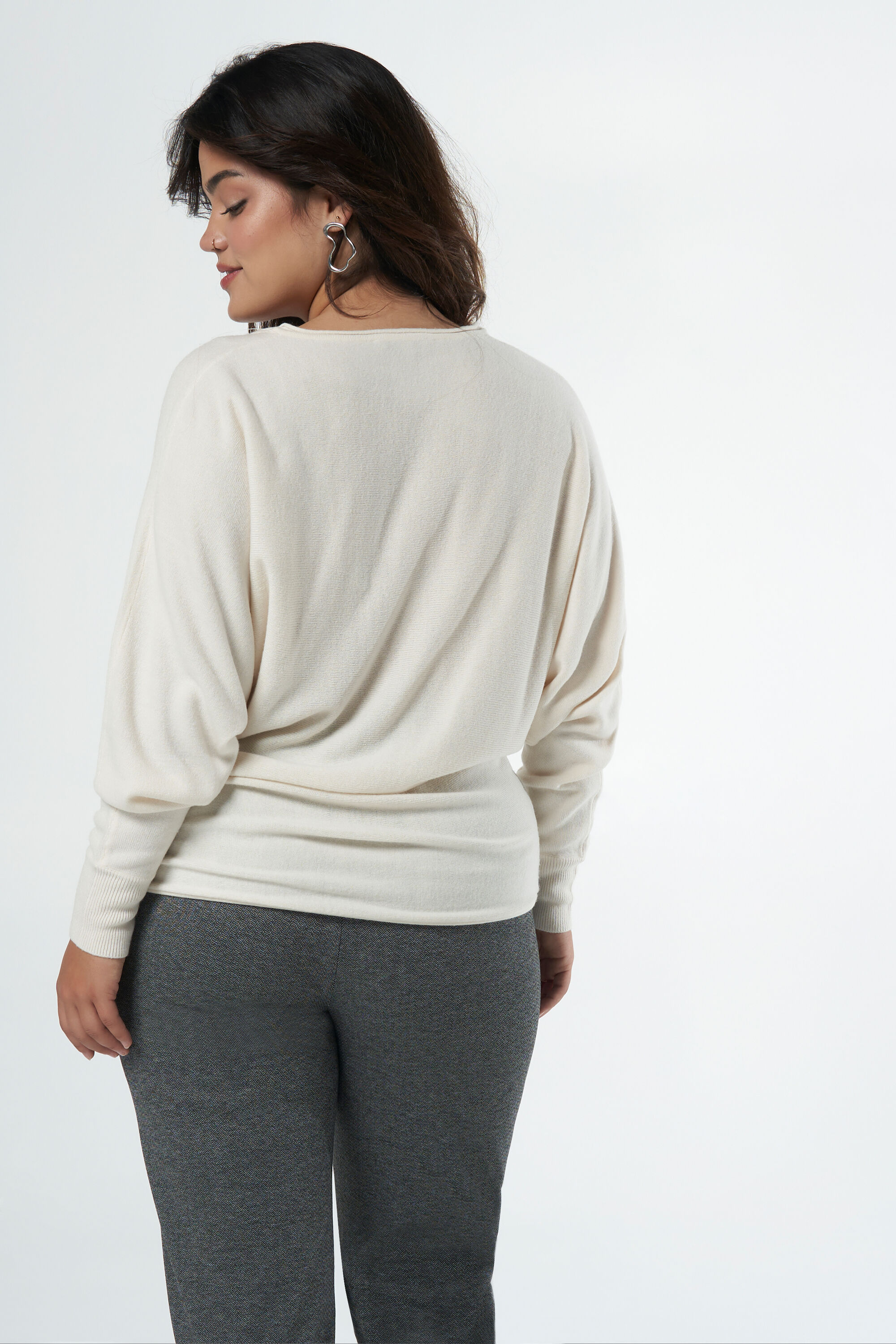 Pull &agrave; manches chauve-souris image number 3