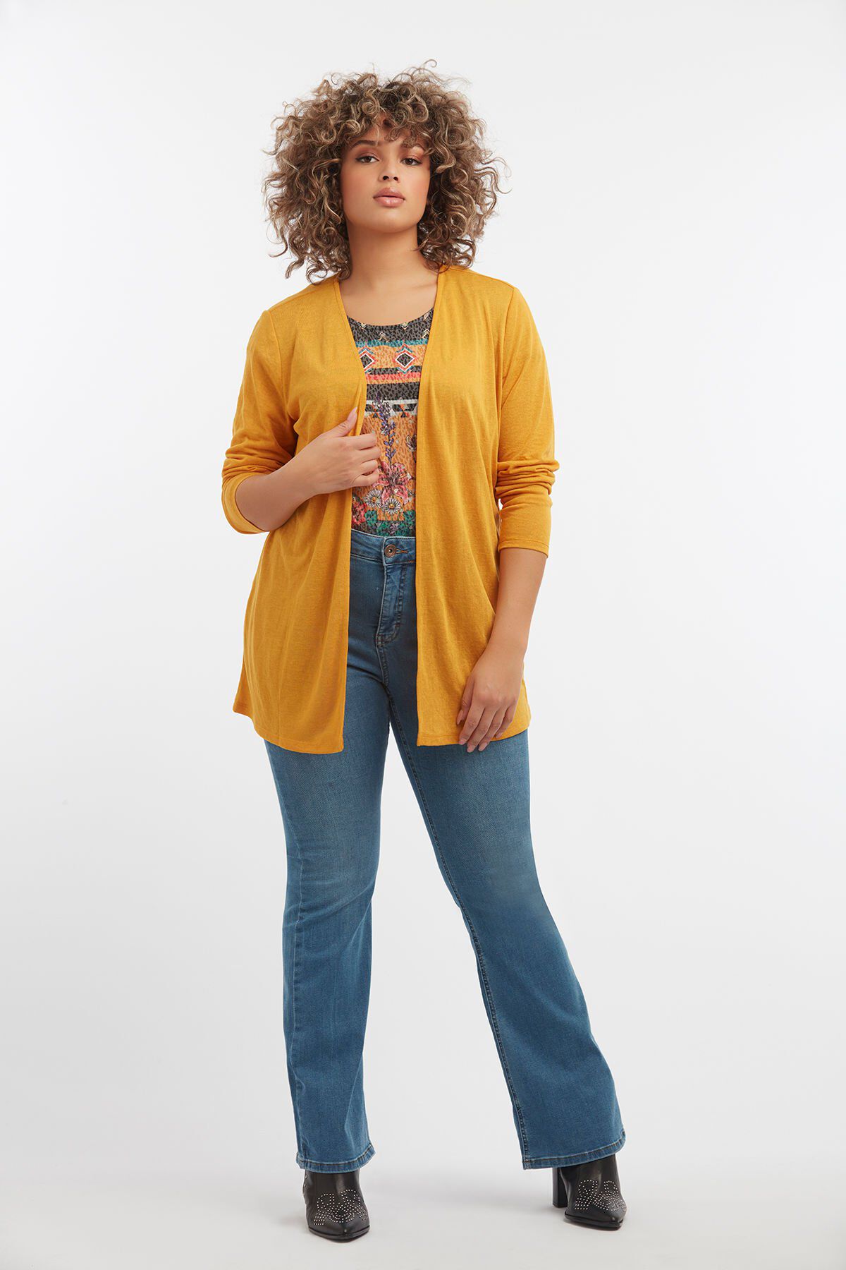 Fin cardigan ouvert image number 4