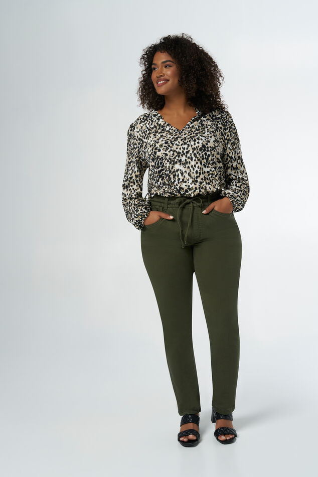 Pantalon jogger en denim image number 0