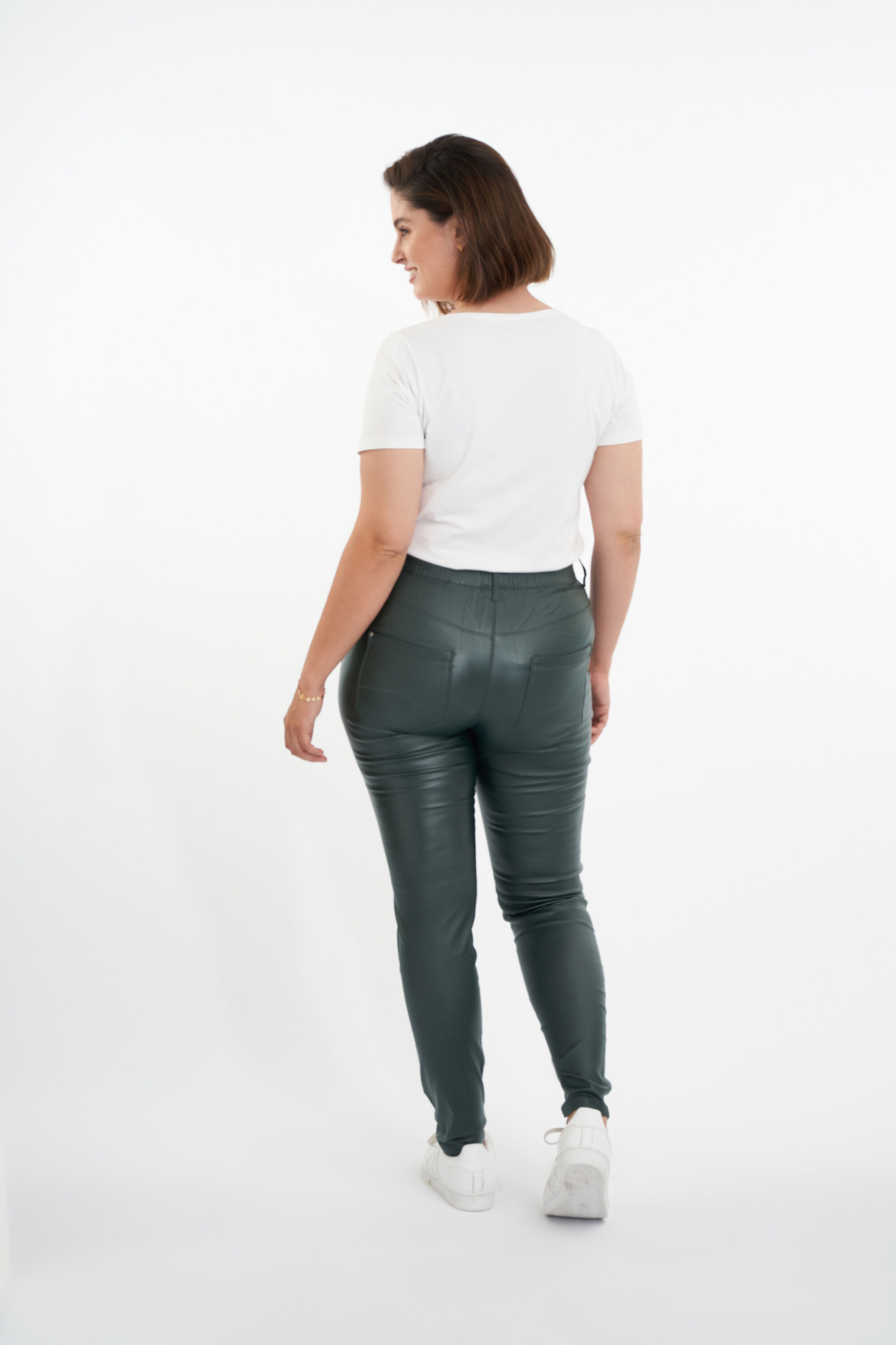 Tregging slim fit 32 inch POPPY  image number 4