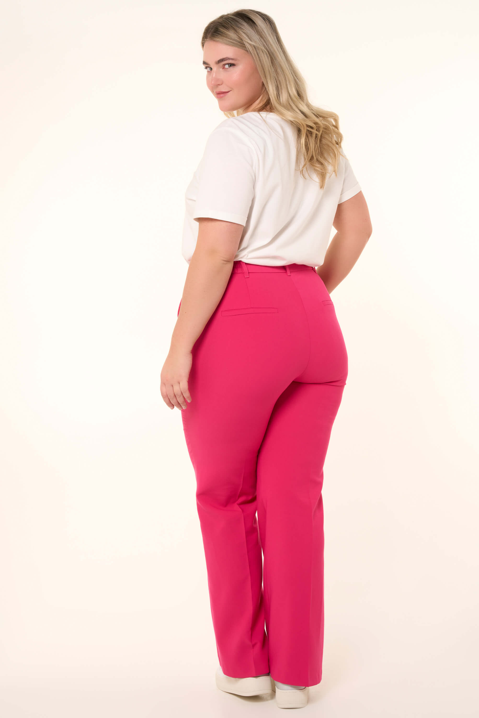 Pantalon &agrave; jambes amples image number 4