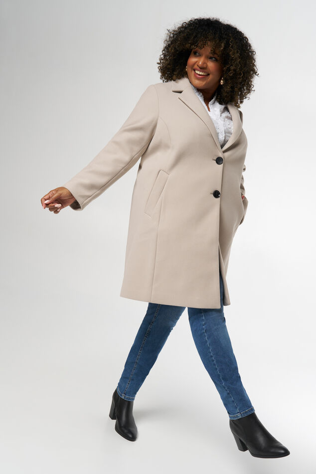 Manteau avec fermeture à boutons image number 5