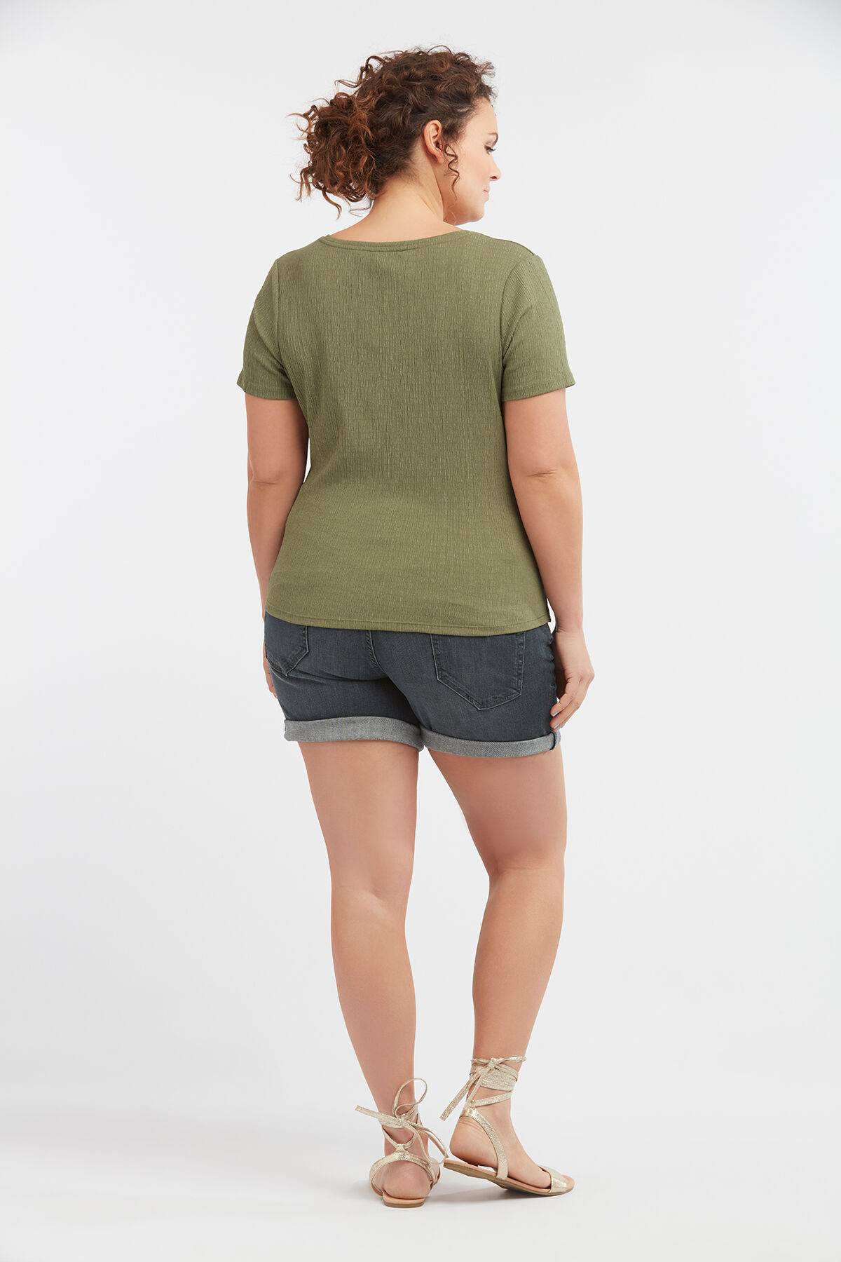 Short en denim image number 5