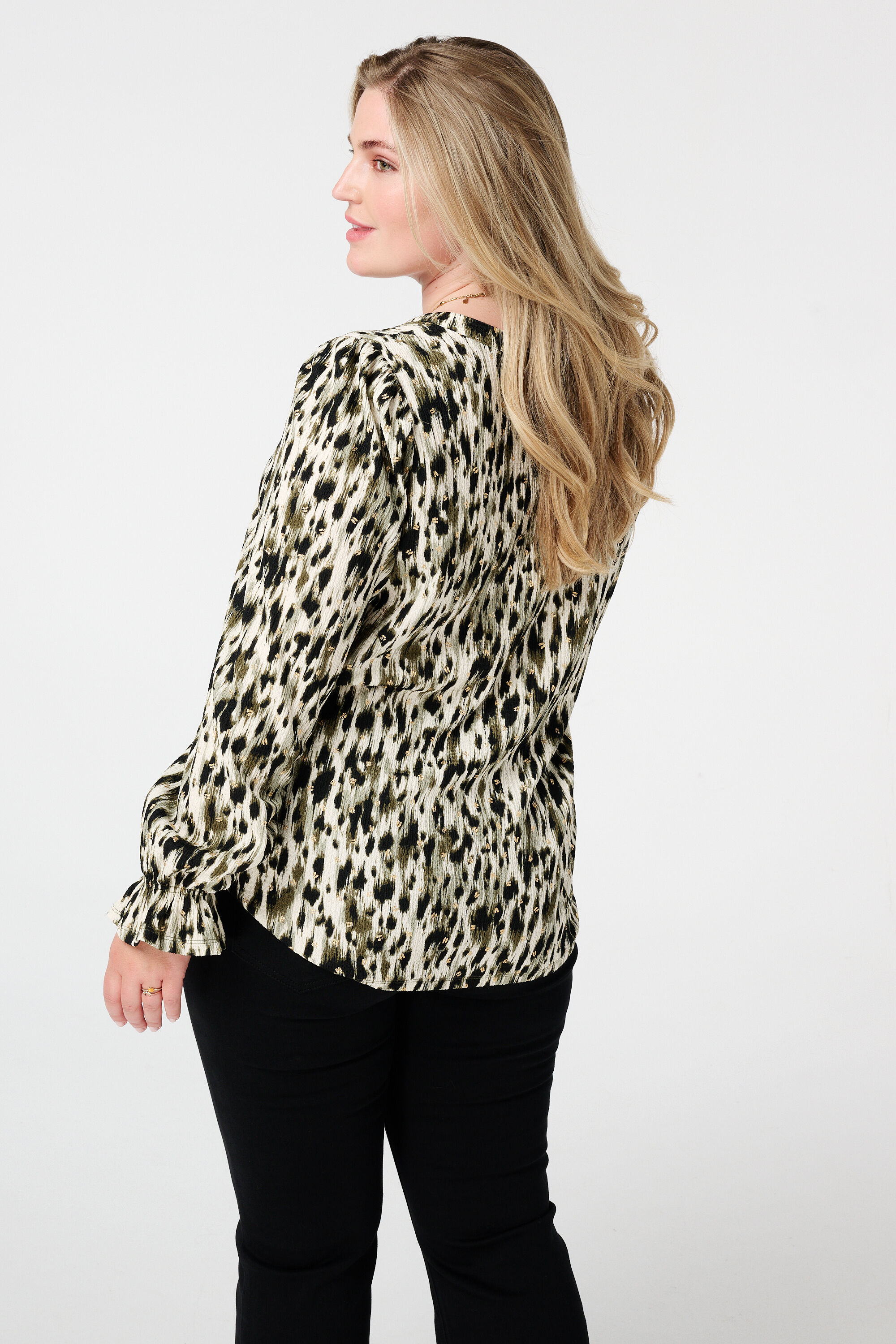 Top imprim&eacute; et textur&eacute; image number 3