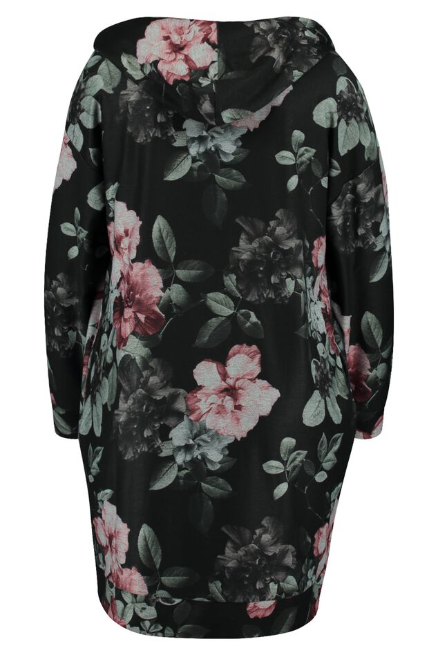 Robe pull avec imprimé floral image number 3