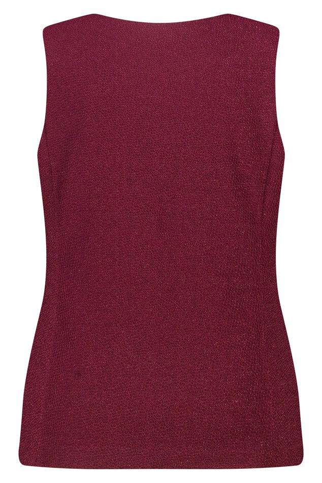 Gilet avec boutons et lurex image number 2