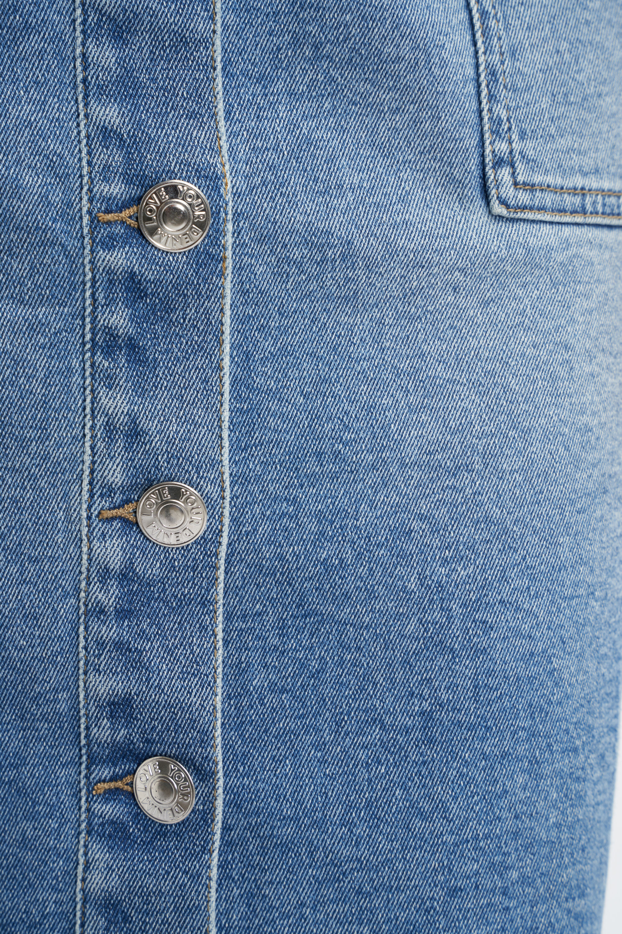 Jupe Denim boutonn&eacute;e  image number 5
