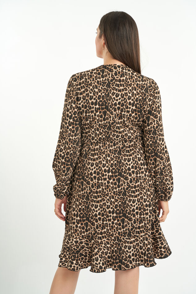 Robe portefeuille à imprimé image number 3