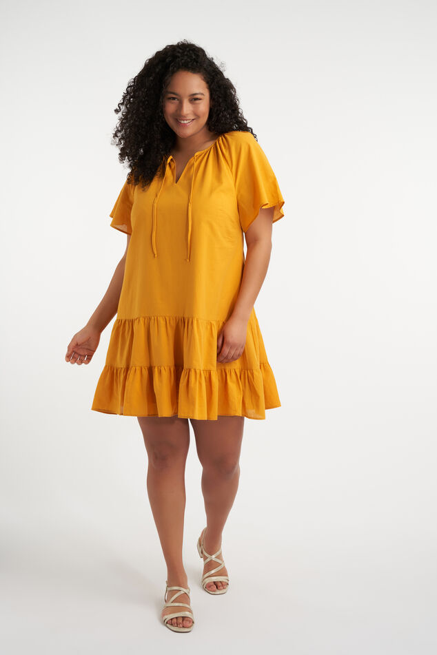 Robe courte et évasée image number 0