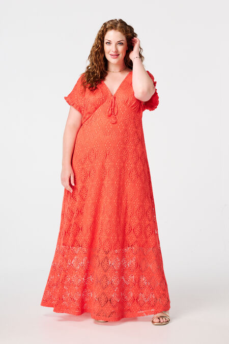 Robe longue en crochet Robe longue en crochet