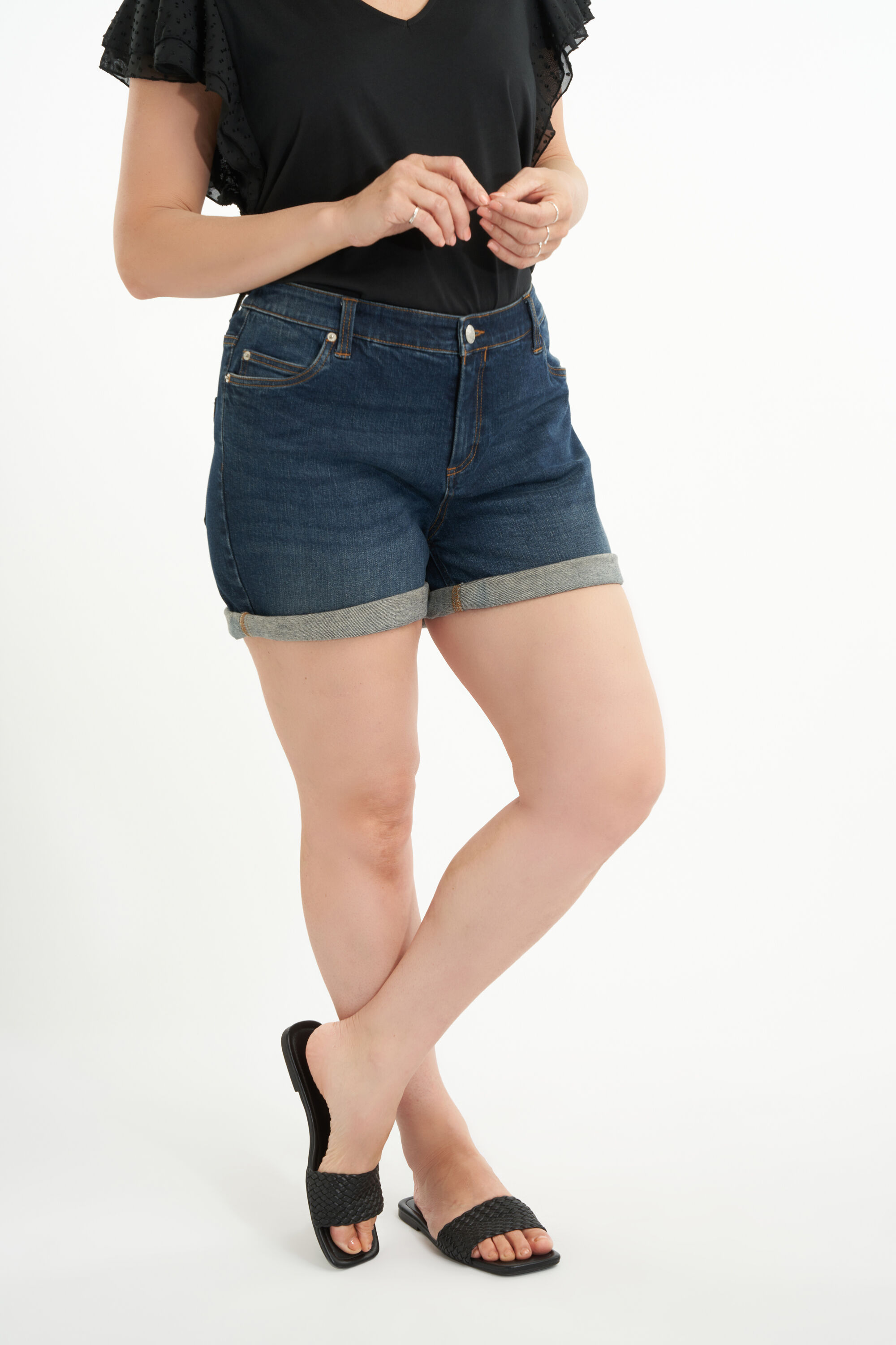Short en denim