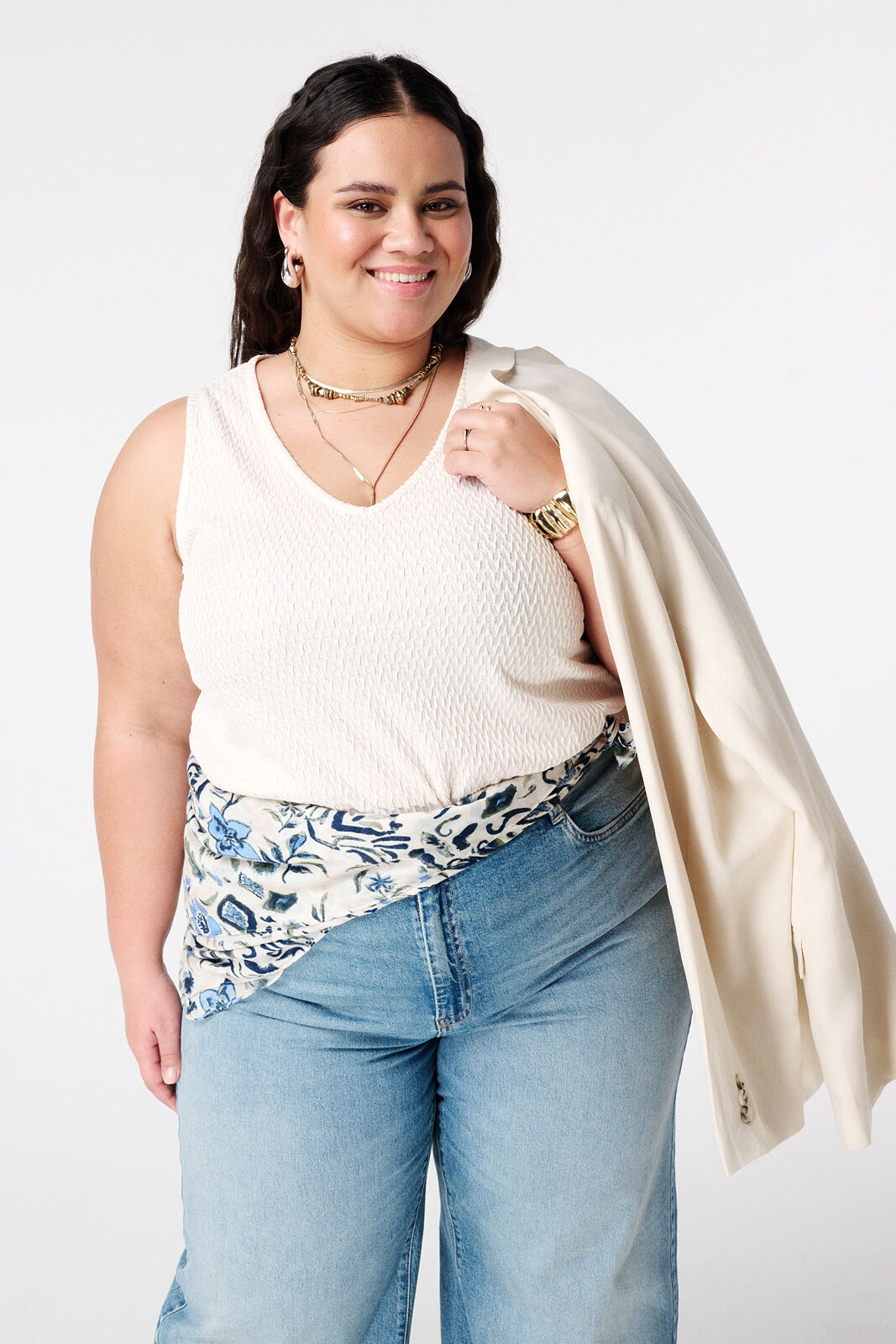 &Eacute;charpe &agrave; imprim&eacute; image number 2