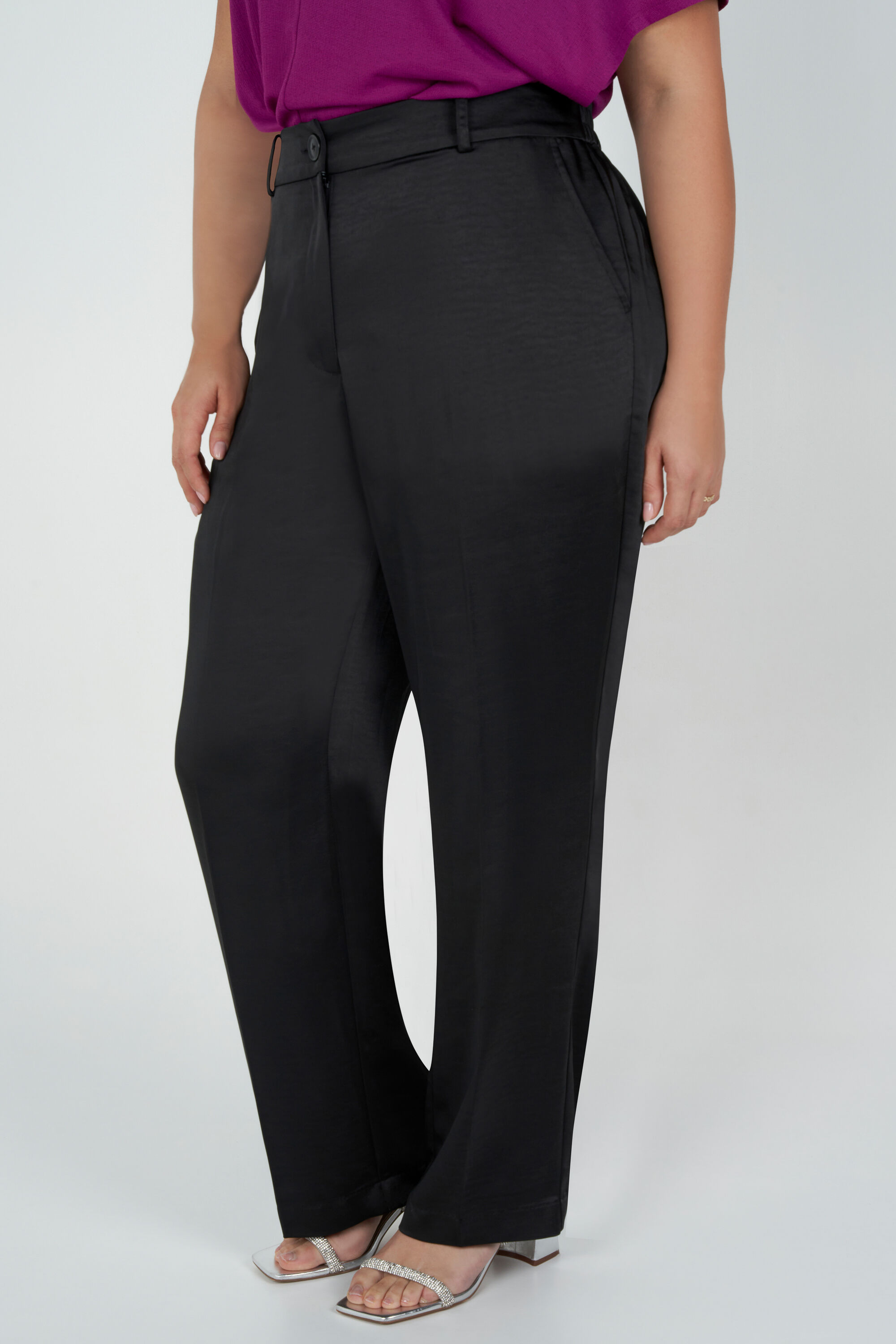 Pantalon en satin image number 5