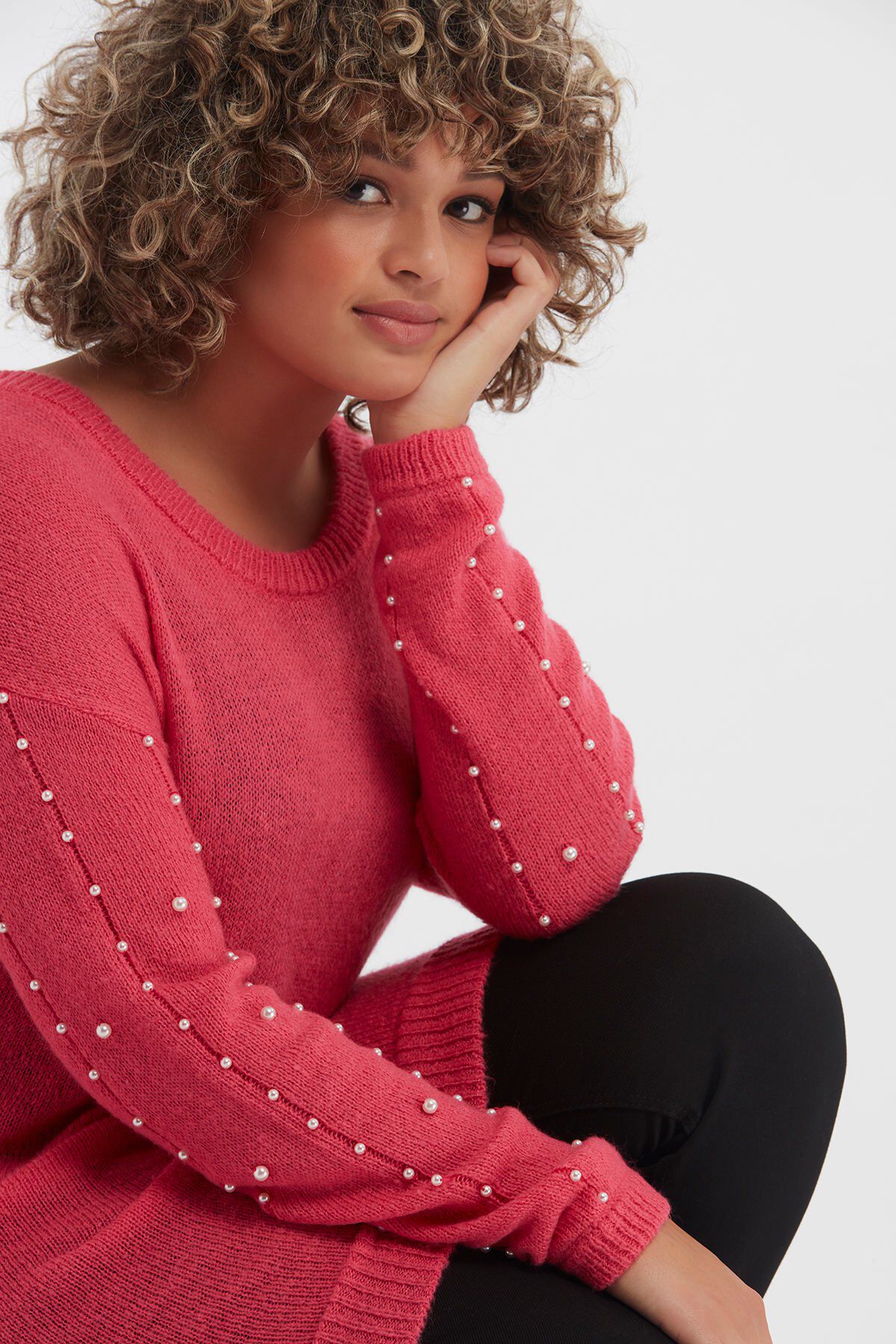 Pull-over avec noeud  image number 3