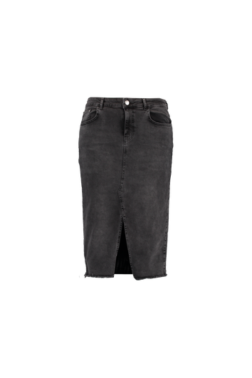 Jupe en denim avec fente