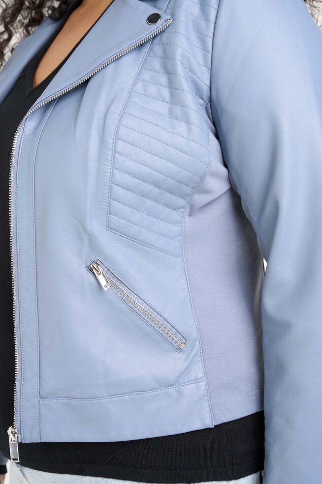 Veste en similicuir image number 4
