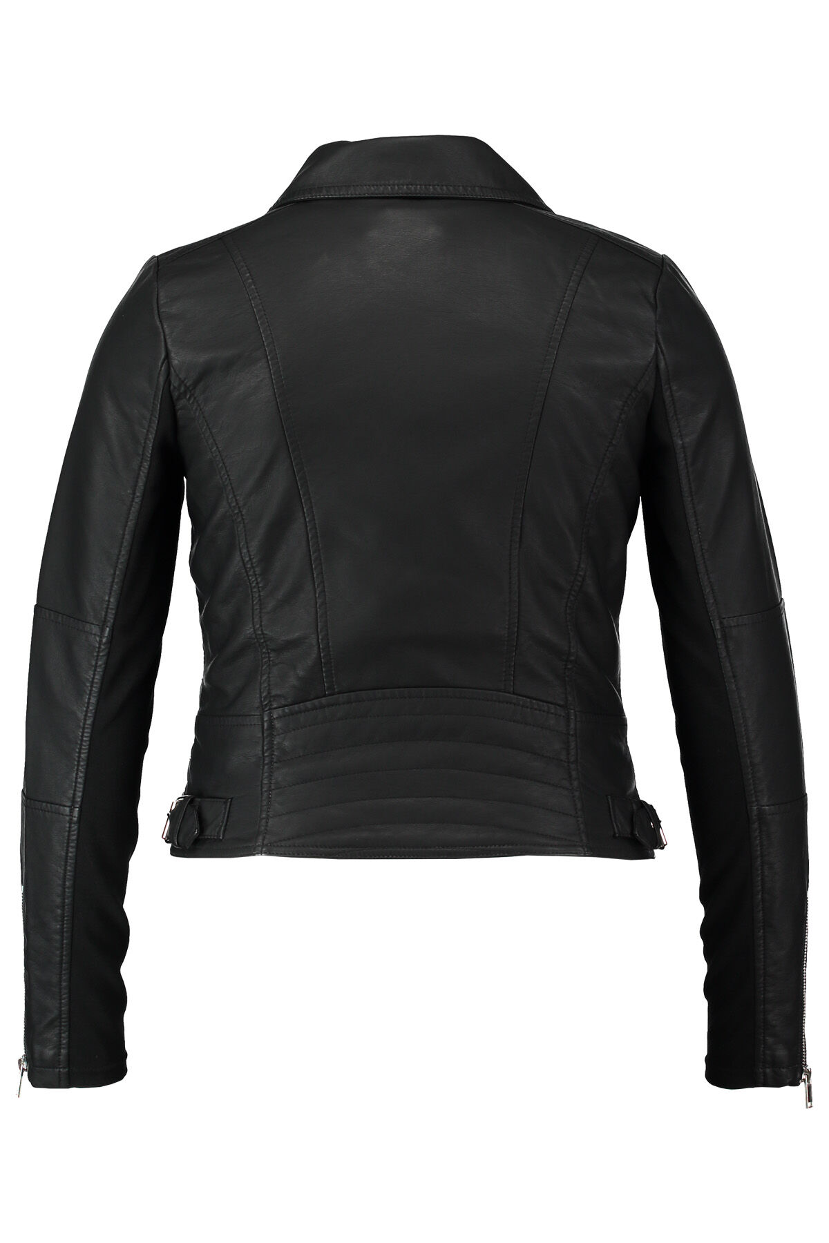 Veste &agrave; clous en similicuir image number 2