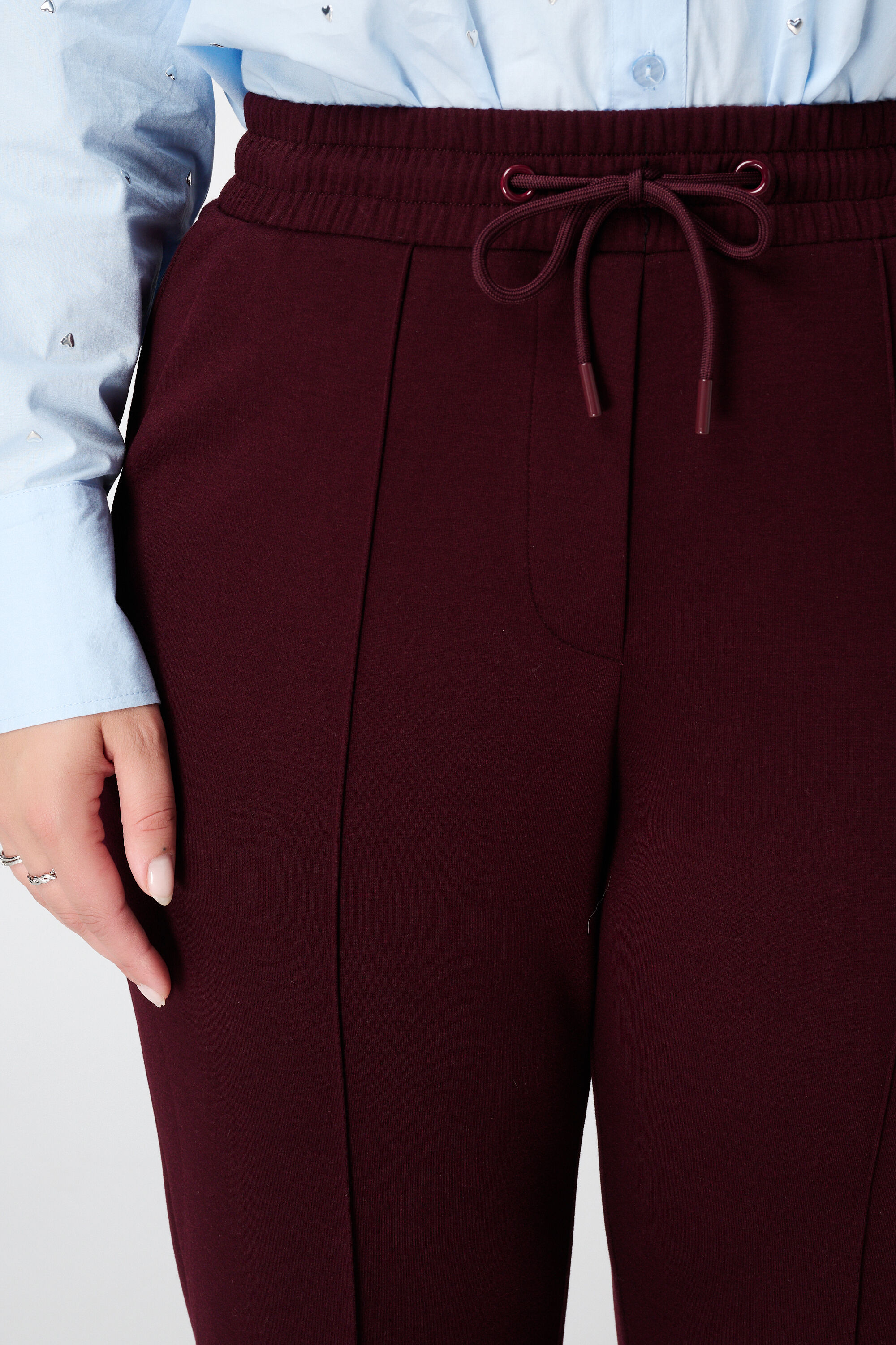 Pantalon avec coutures en panneaux image number 4
